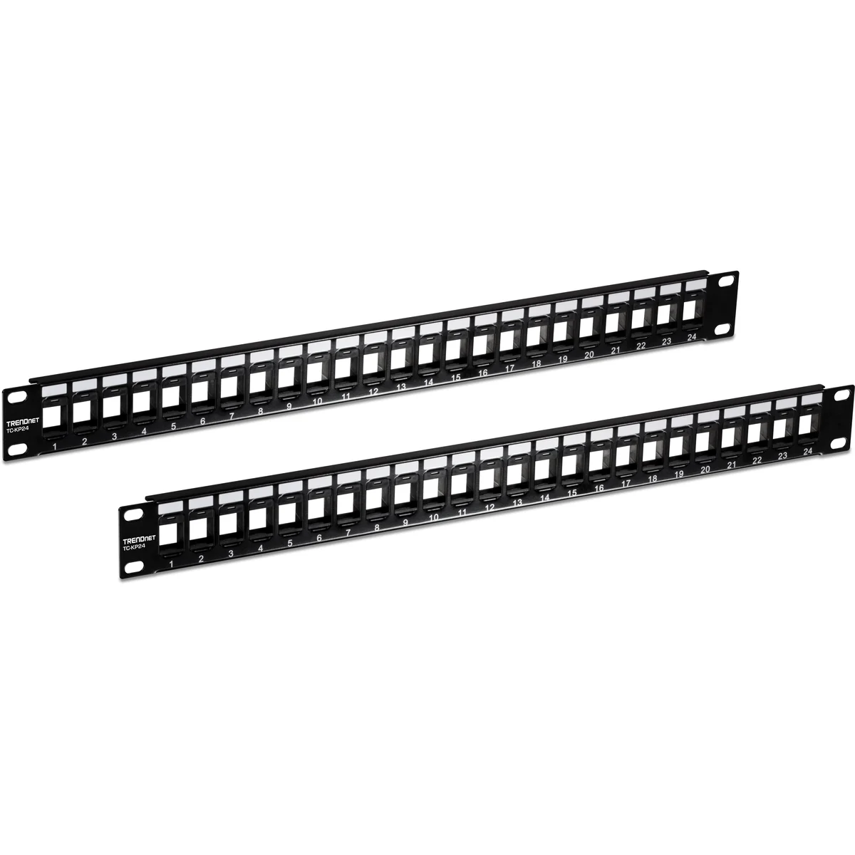 TRENDnet TC-KP24/2 2-Pack 24-Port Blank Keystone 1U Patch Panel
