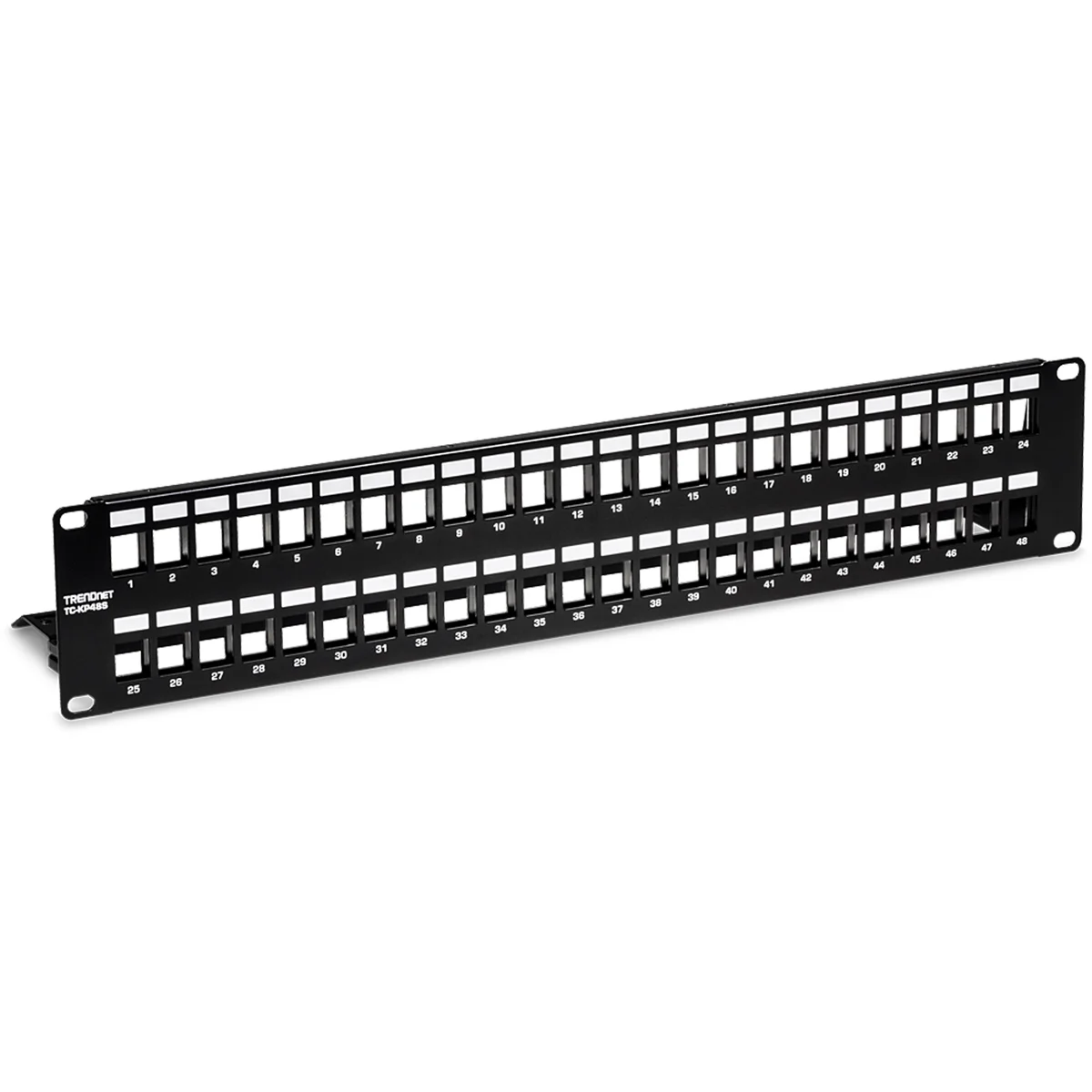 TRENDnet TC-KP48S 48-Port Blank Keystone Shielded Patch Panel