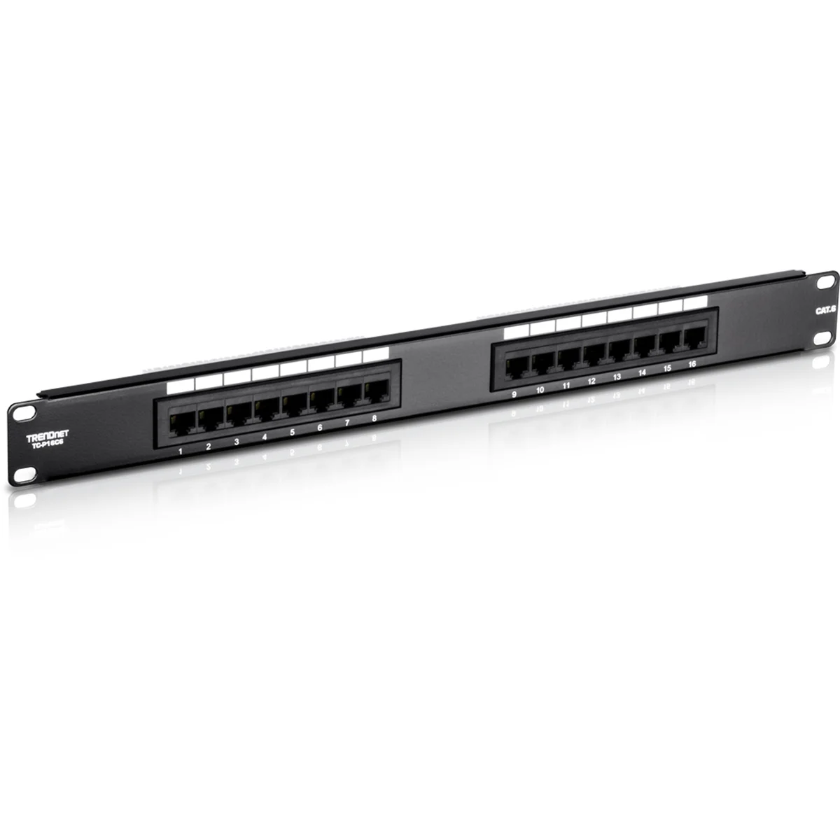 TRENDnet TC-P16C6 Cat6 16-Port Unshielded Patch Panel