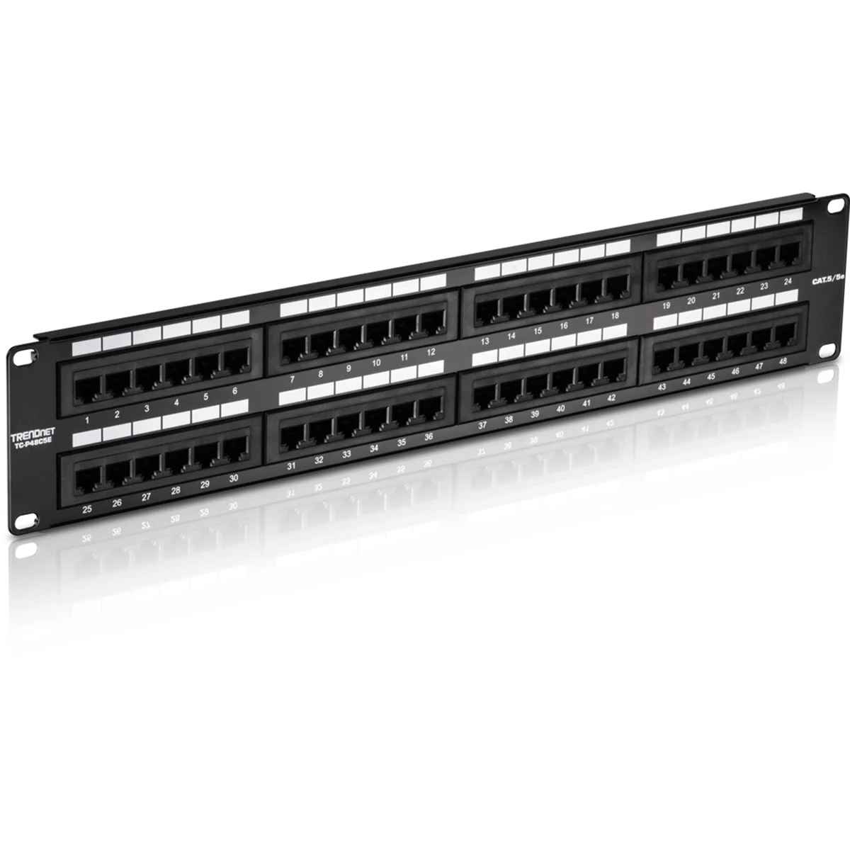 TRENDnet TC-P48C5E Cat5/5e 48-Port Unshielded Patch Panel