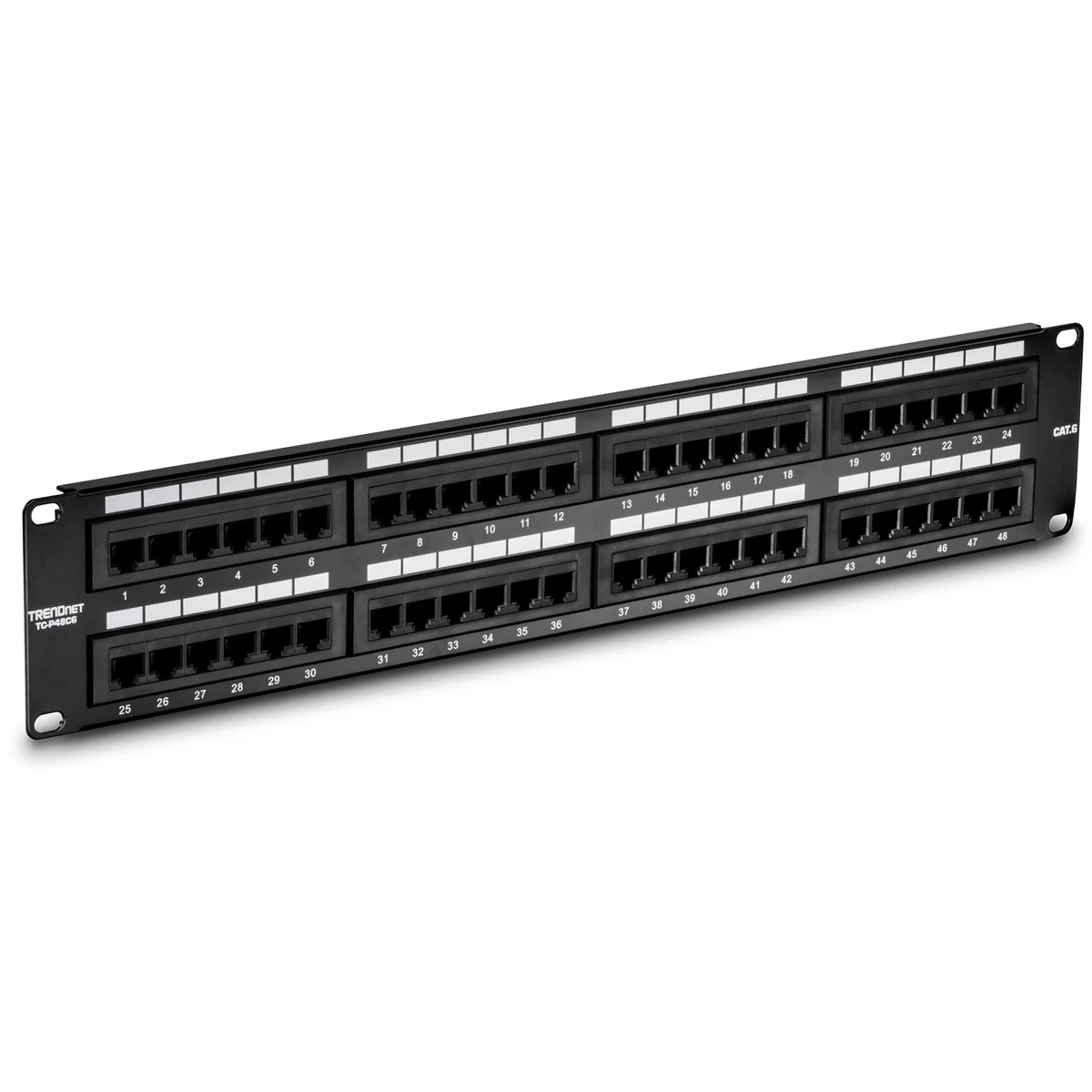 TRENDnet TC-P48C6 Cat6 48-Port Unshielded Patch Panel