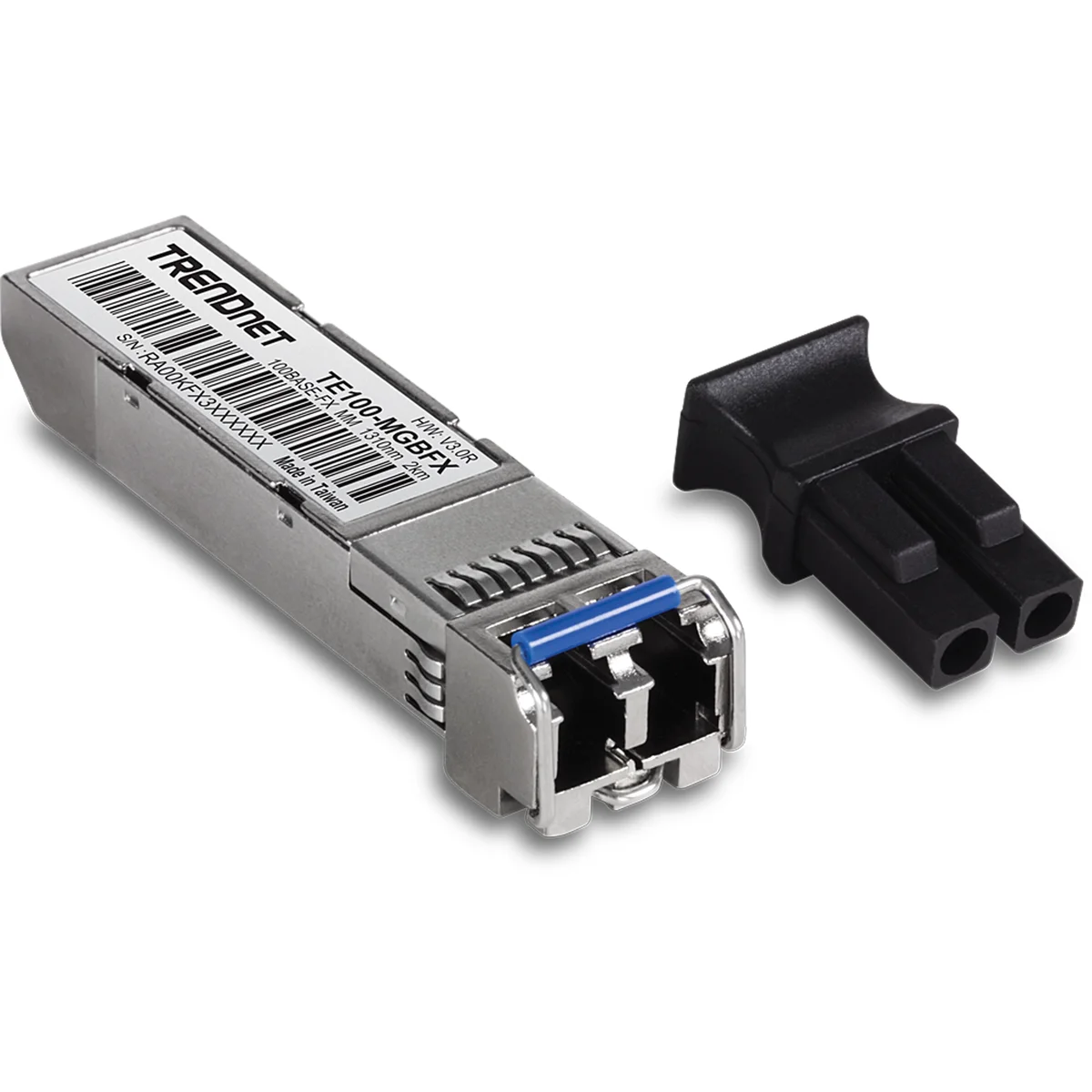 TRENDnet TE100-MGBFX Mini-GBIC Multi-Mode 100Base-FX LC Module (2KM)