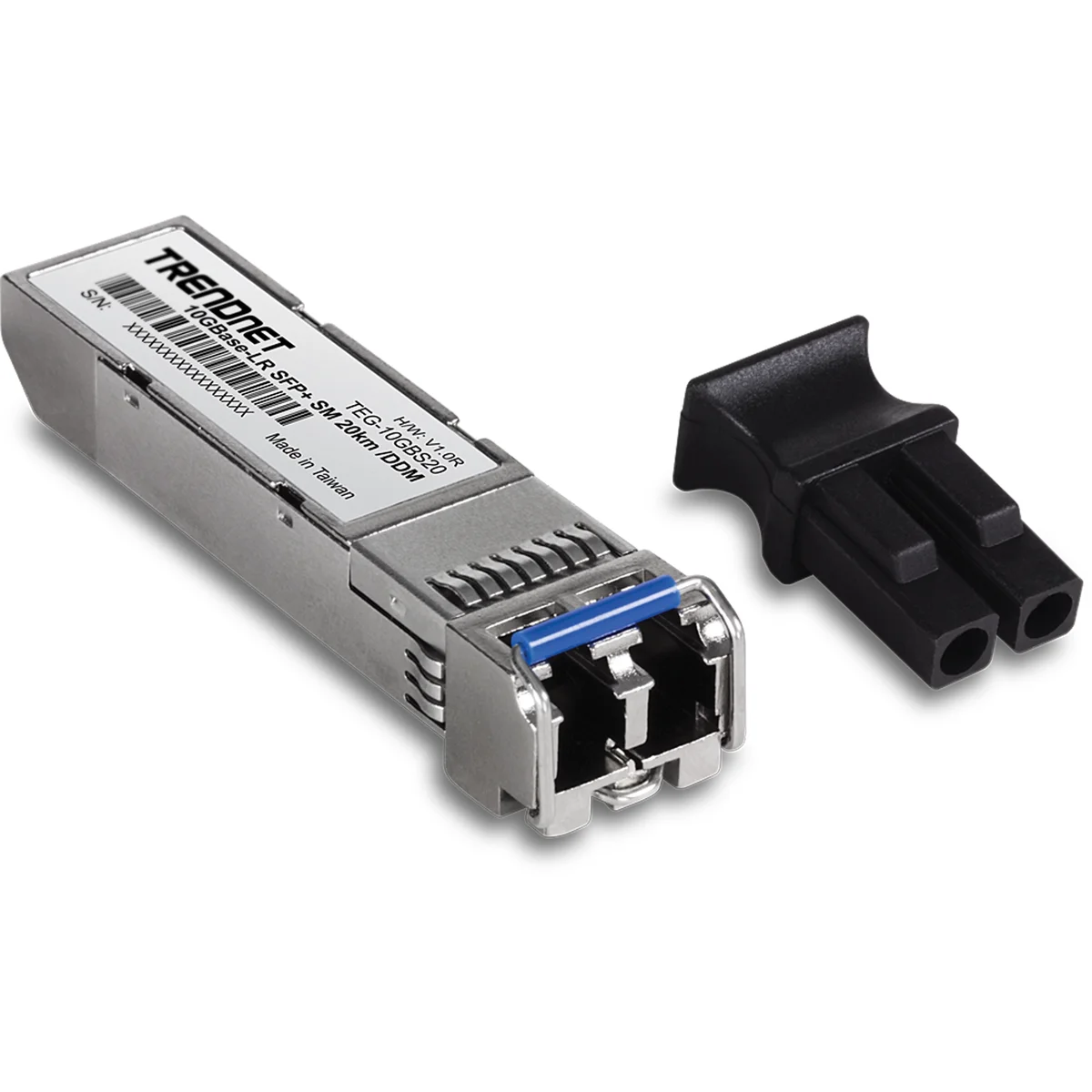 TRENDnet TEG-10GBS20 10GBASE-LR SFP+ Single Mode LC Module (20KM with DDM)