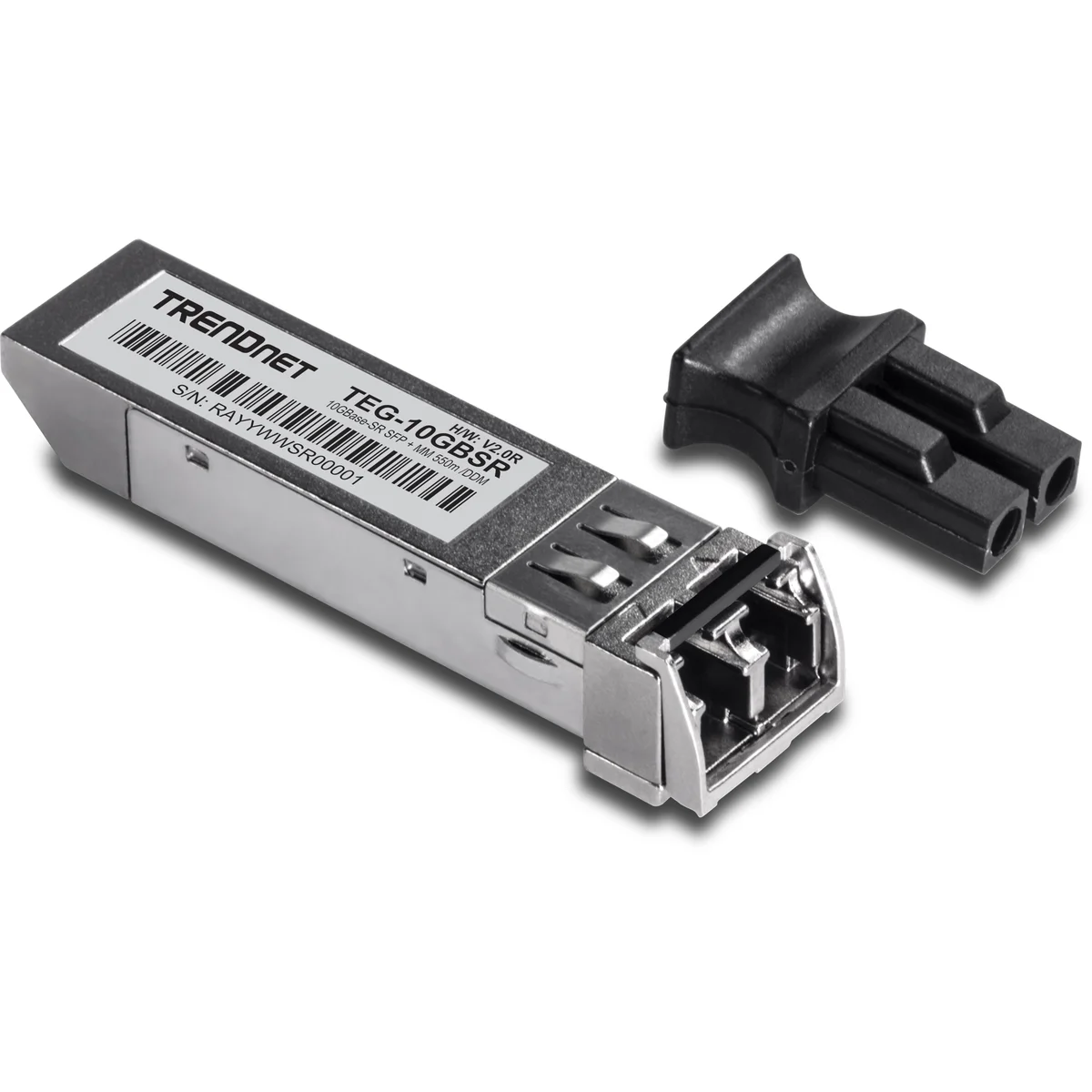 TRENDnet TEG-10GBSR 10GBASE-LR SFP+ Multi-Mode LC Module (400M with DDM)