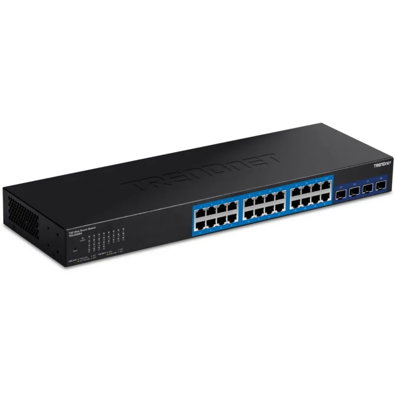 TRENDnet TEG-30284 24-Port Gigabit Web Smart with 4 x 10G SFP+ slots