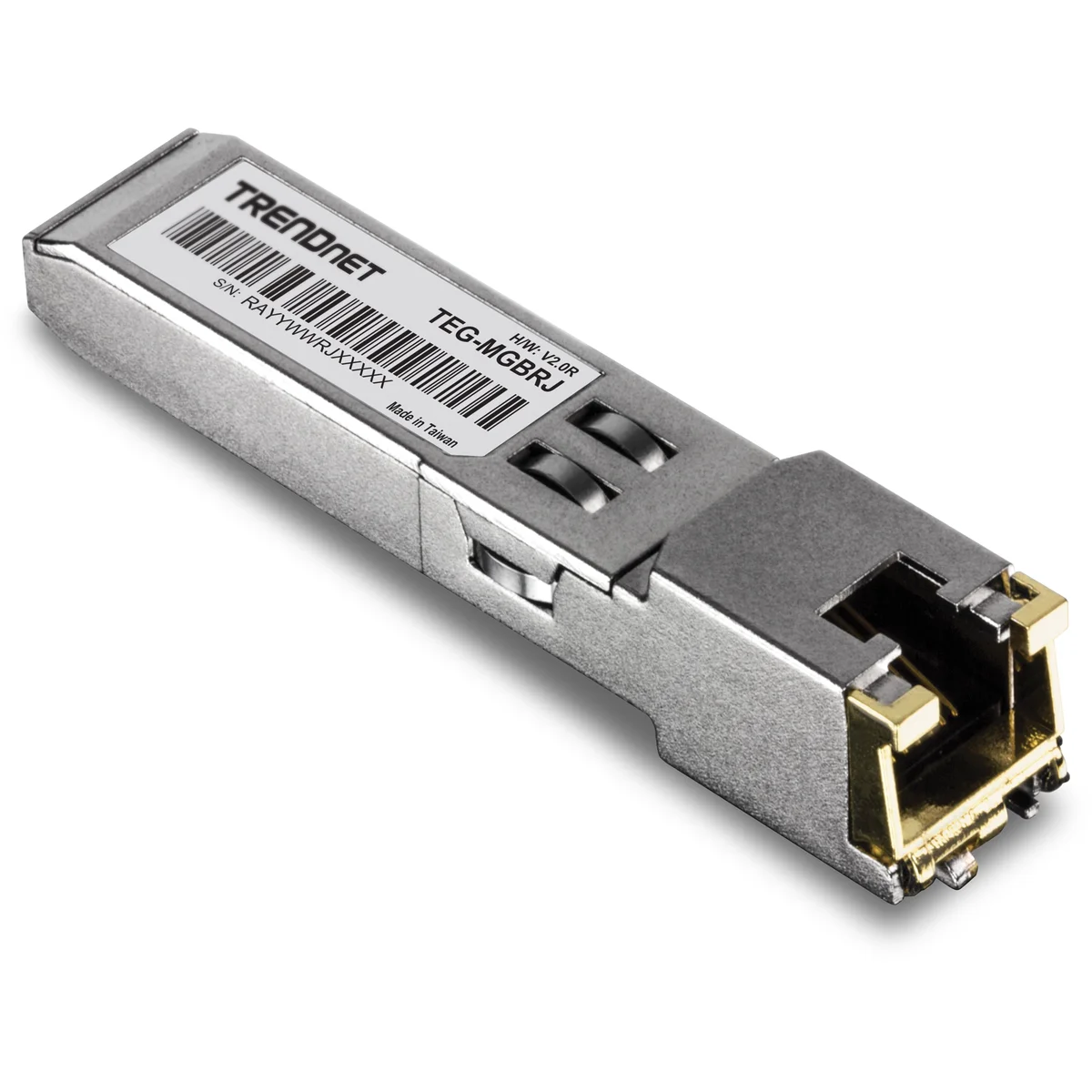 TRENDnet TEG-MGBRJ 1000BASE-T RJ-45 Copper SFP Module
