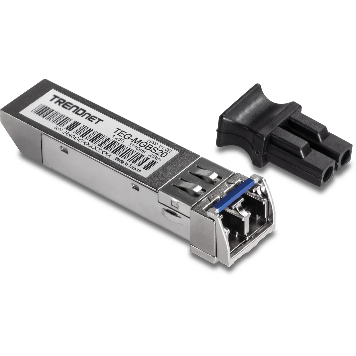 TRENDnet TEG-MGBS20 Mini-GBIC Single-Mode LC Module (10KM)
