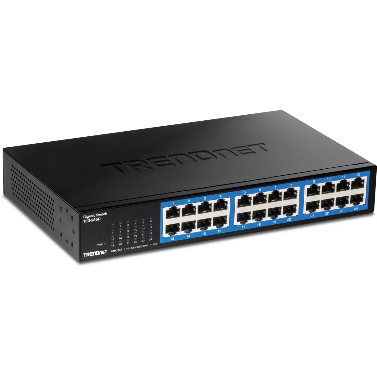 TRENDnet TEG-S25D 24-Port Gigabit Desktop Switch /w metal case