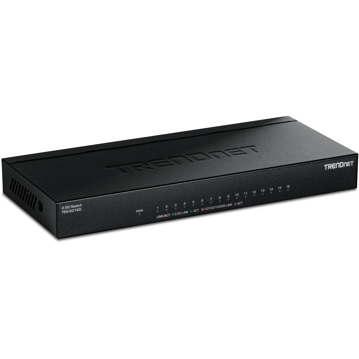 TRENDnet TEG-S3160 16-Port Unmanaged 2.5G Desktop Switch