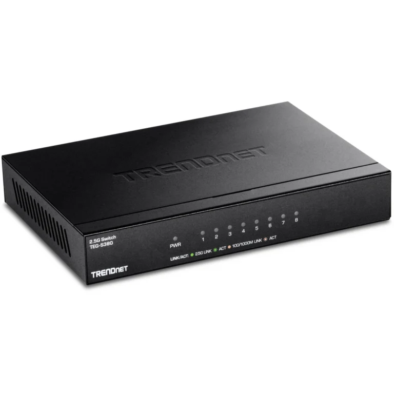 TRENDnet TEG-S380 8-Port Unmanaged 2.5G Switch