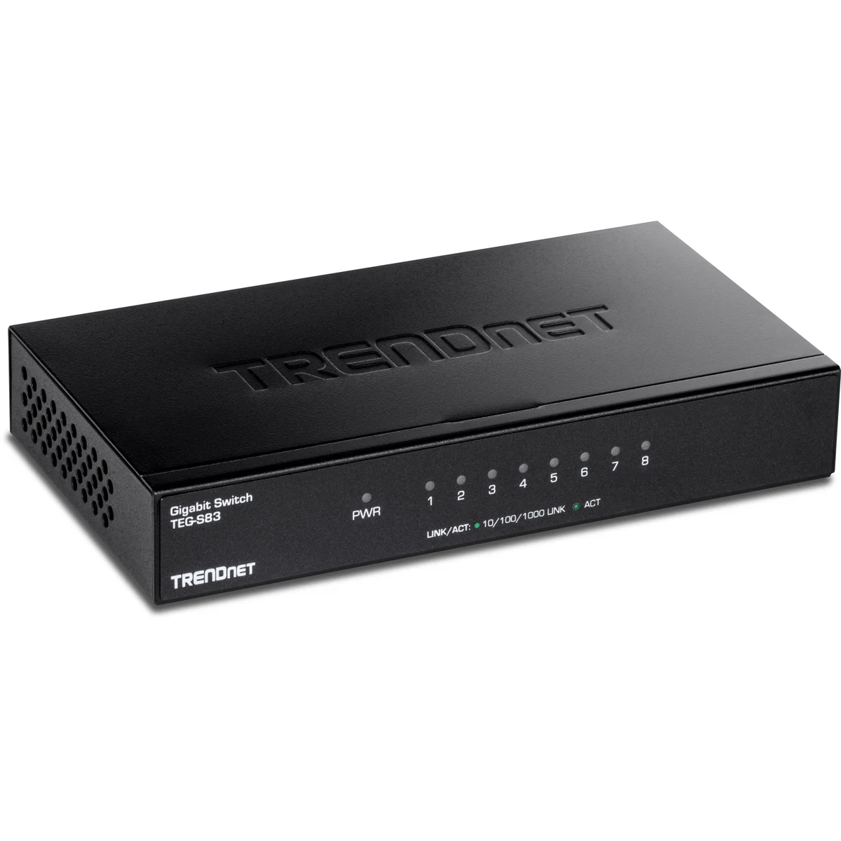 TRENDnet TEG-S83 8-Port Gigabit Switch /w metal case