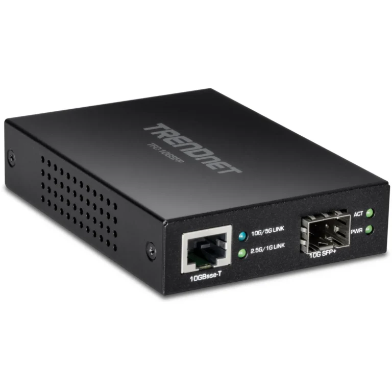 TRENDnet TFC-10GSFP 10GBASE-T to SFP+ Fiber Media Converter