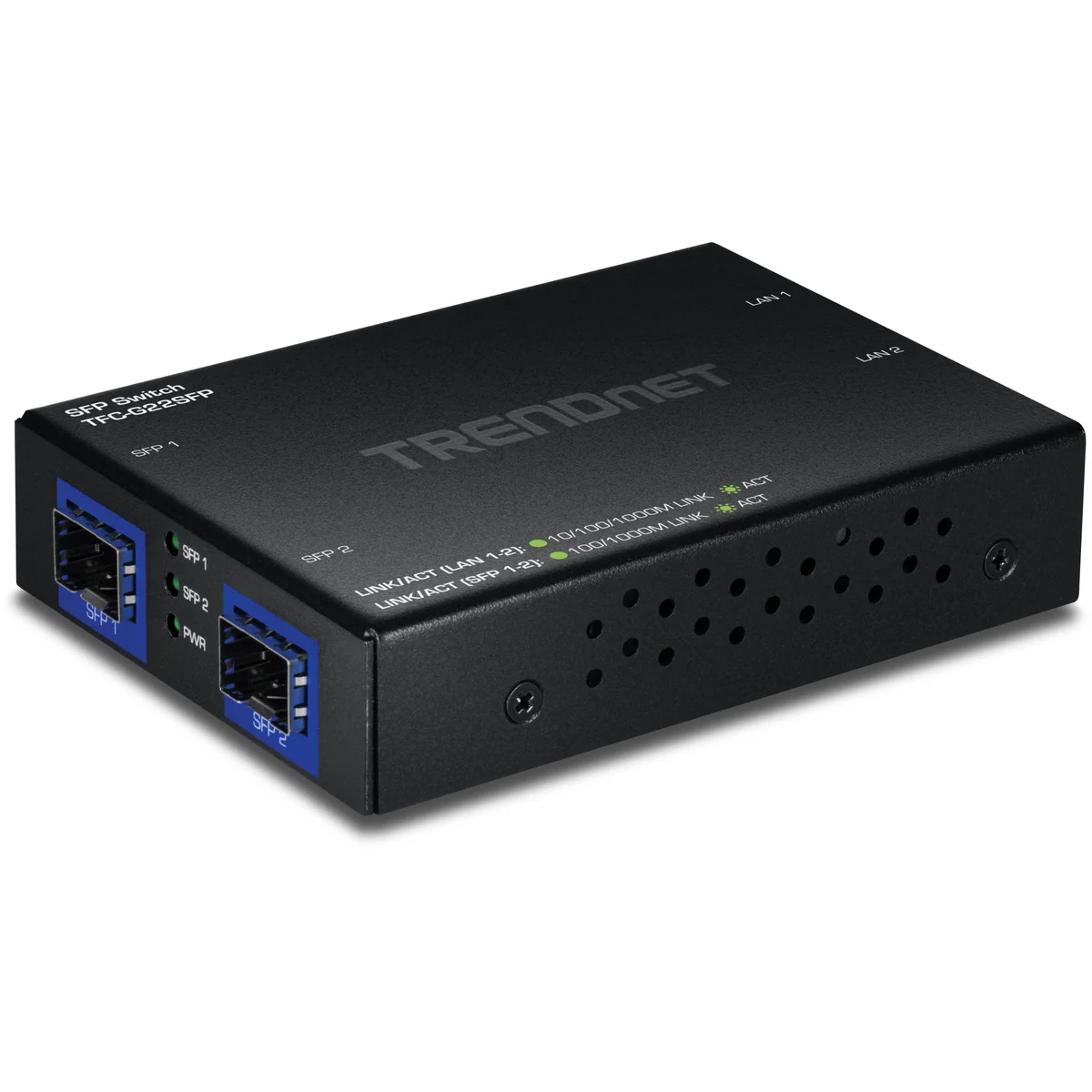 TRENDnet TFC-G22SFP 4-Port Gigabit Switch with SFP Ports