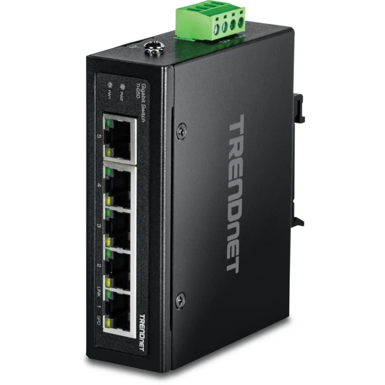 TRENDnet TI-G50 5-Port Hardened Industrial Gigabit Switch