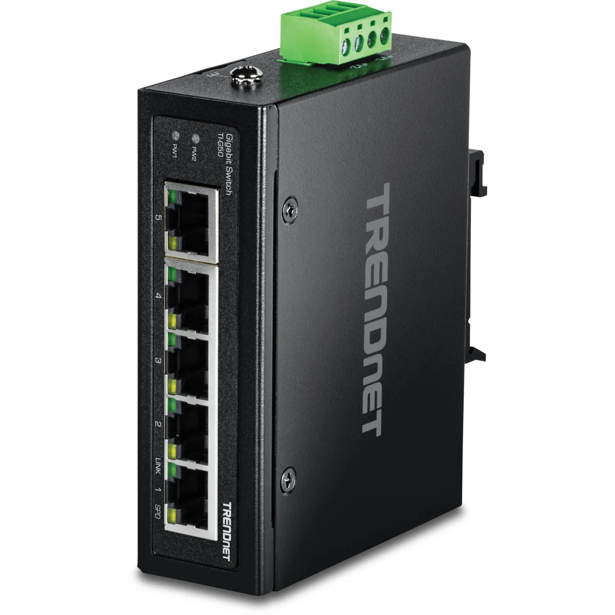 TRENDnet TI-G50 5-Port Hardened Industrial Gigabit Switch
