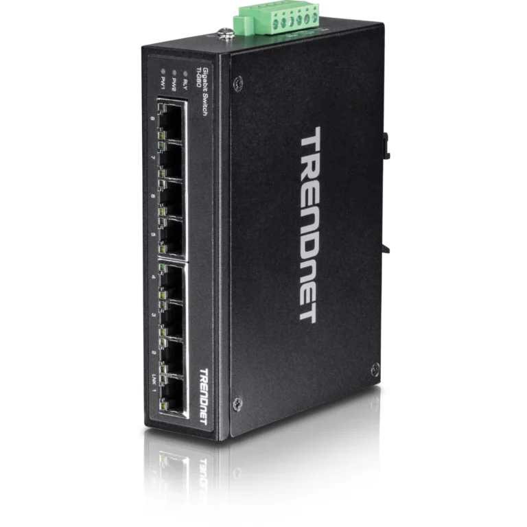TRENDnet TI-G80 8-Port Hardened Industrial Gigabit Switch