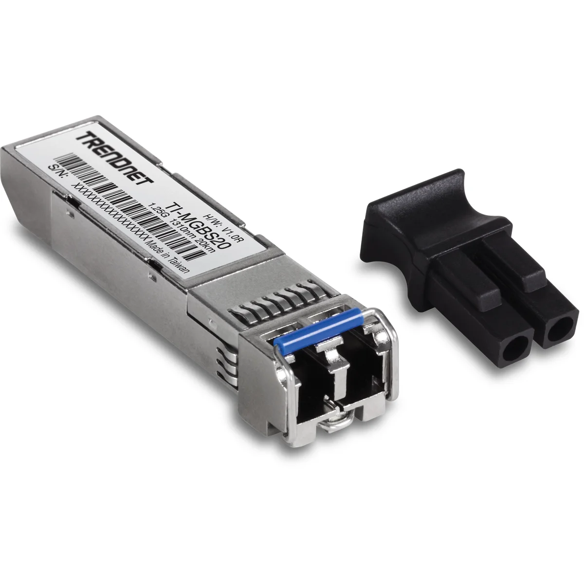 TRENDnet TI-MGBS20 Hardened Mini-GBIC Single-Mode LC Module (20KM)