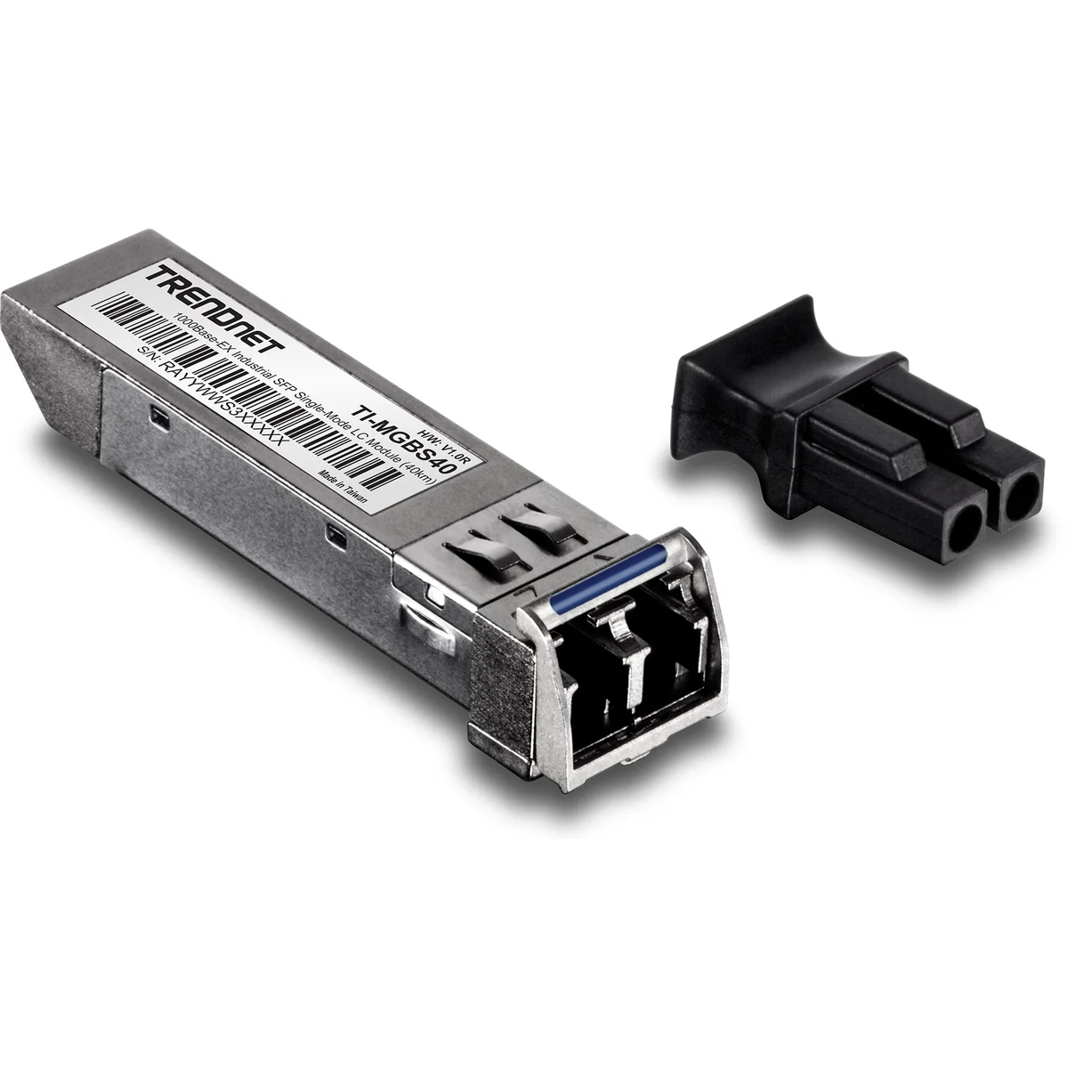 TRENDnet TI-MGBS40 Hardened Mini-GBIC Single-Mode LC Module (40KM)