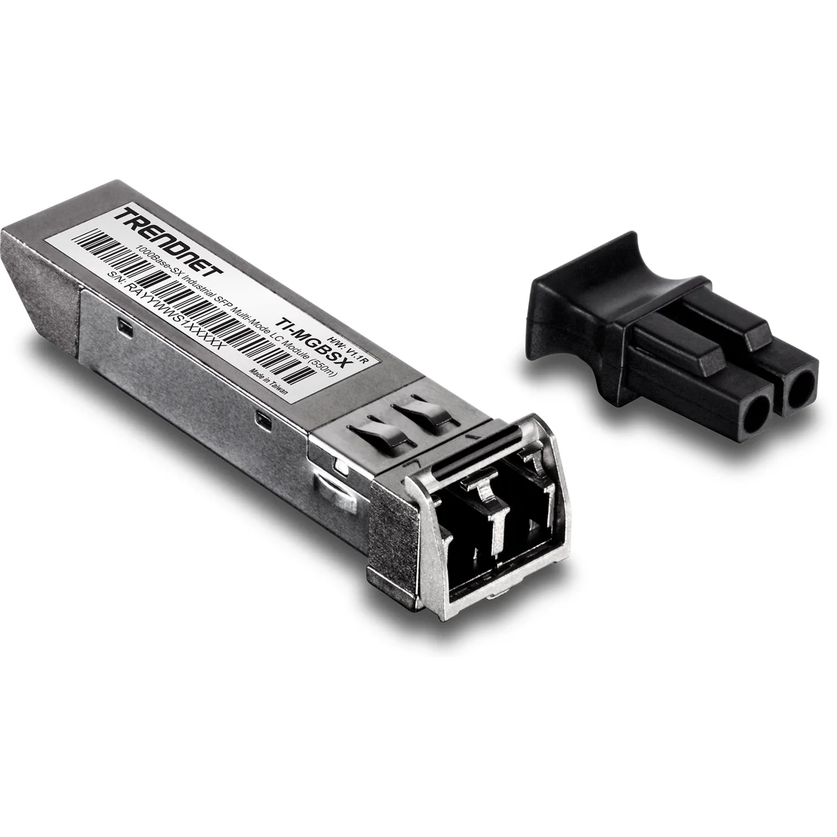 TRENDnet TI-MGBSX Hardened Mini-GBIC Multi-Mode 100-Base-FX LC Module (2KM)