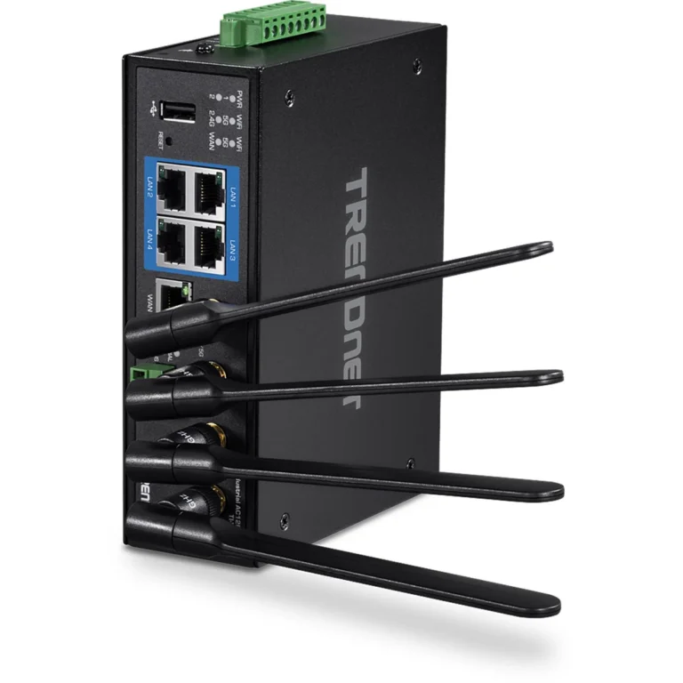 TRENDnet TI-W100 Industrial AC1200 Wireless Gigabit Router