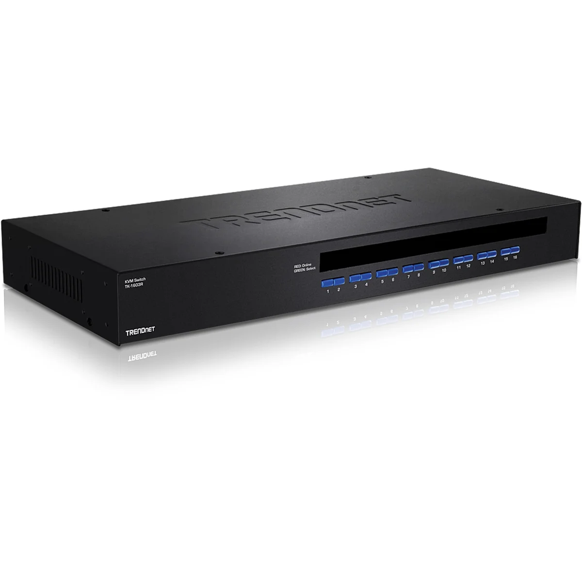 TRENDnet TK-1603R 16-Port KVM USB/PS2 Rack Mount Switch