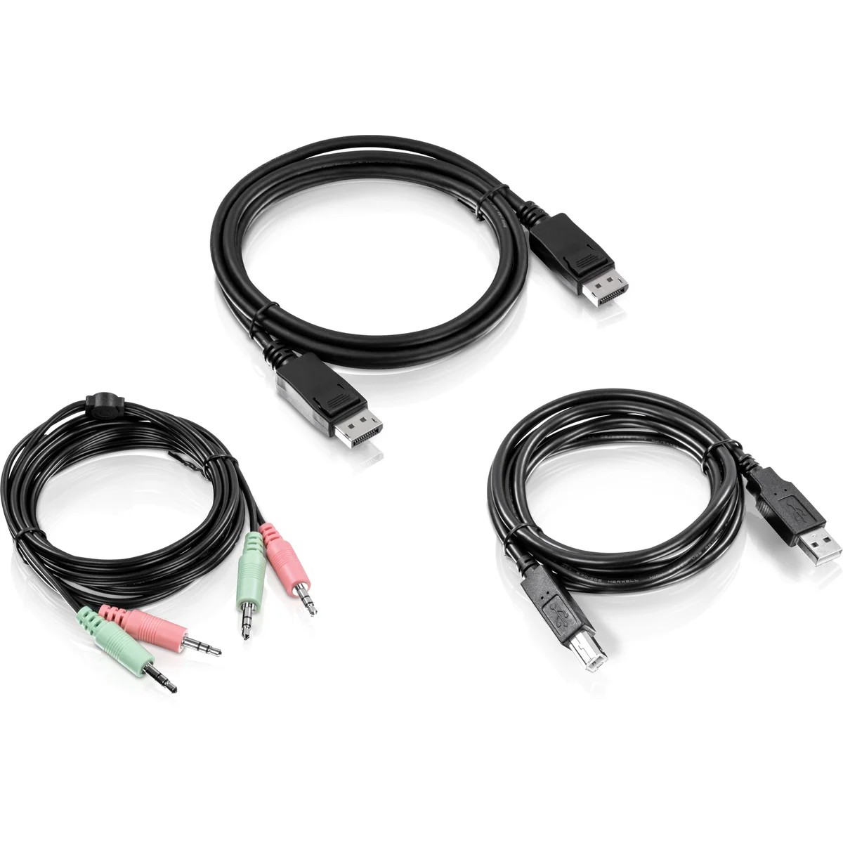 TRENDnet TK-CP06 6 ft.DisplayPort,USB,and Audio KVM Cable Kit