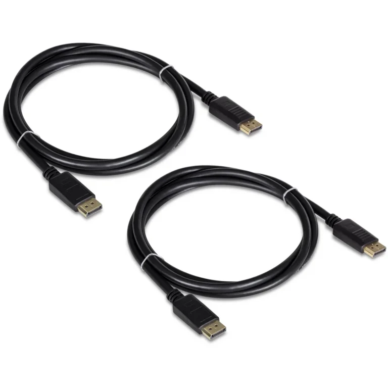 TRENDnet TK-DP06/2 6 ft. DisplayPort 1.2 Cable - 2 pack