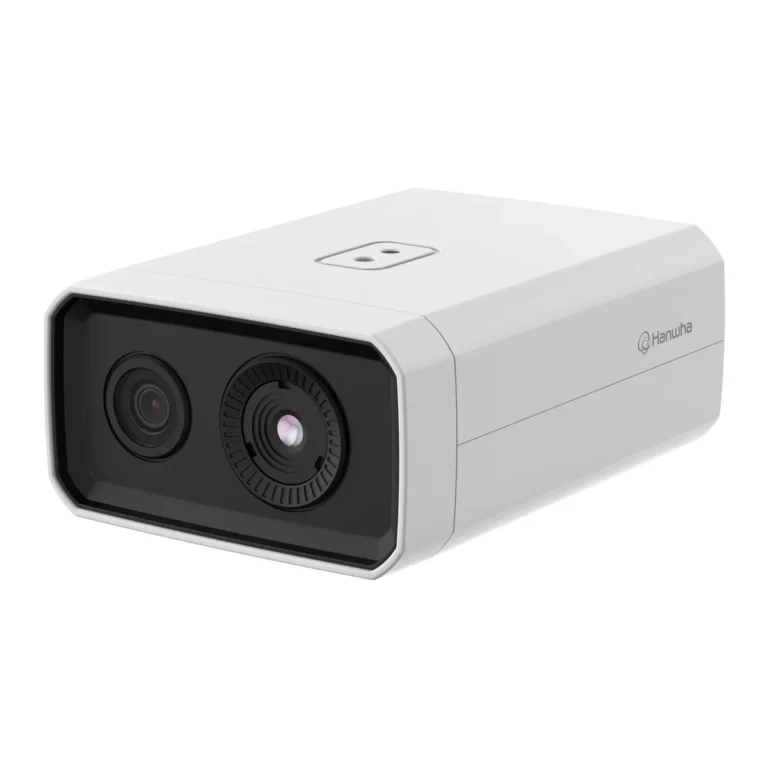 Hanwha TNM-C3620TDR Bi-spectrum AI Radiometric Camera QVGA thermal / 2MP visible