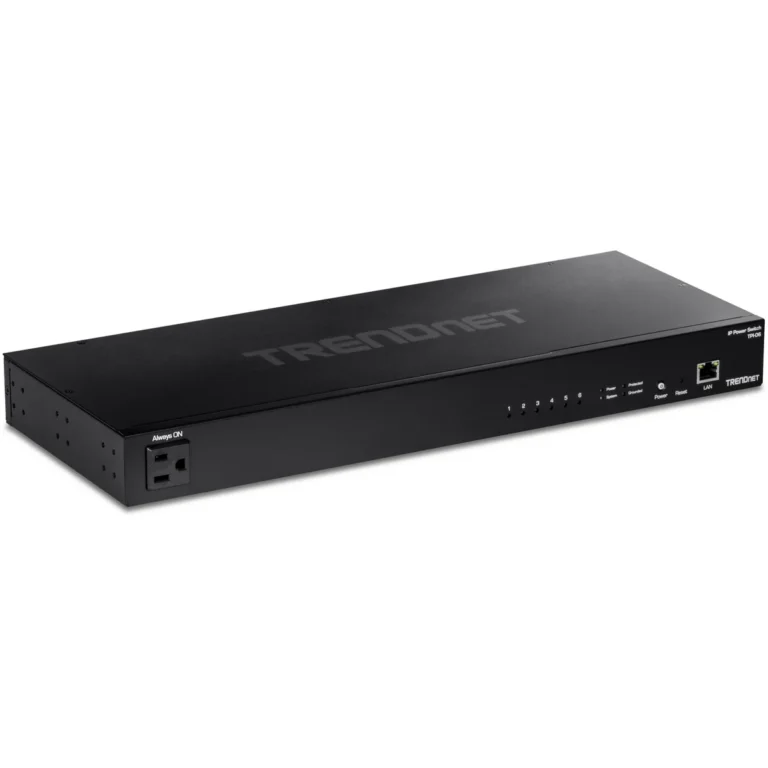 TRENDnet TPI-06 6-Outlet Managed Rackmount