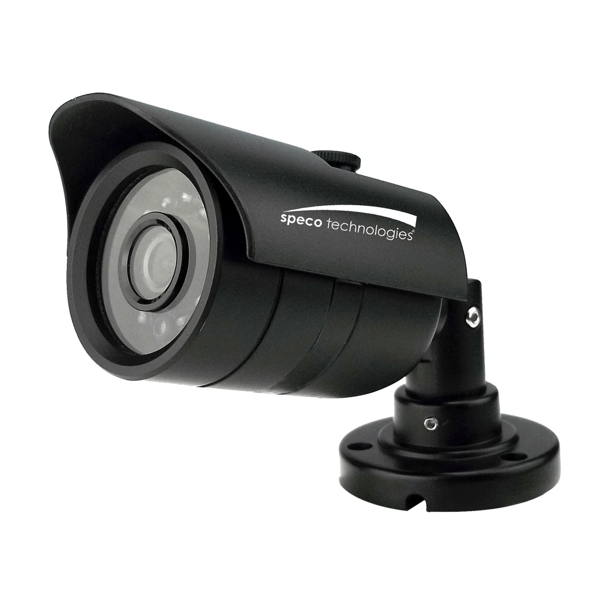Speco Technologies VL62T 2MP HD-TVI Day/Night Camera w/12 IR LEDs, 3.6mm Lens, Black Housing