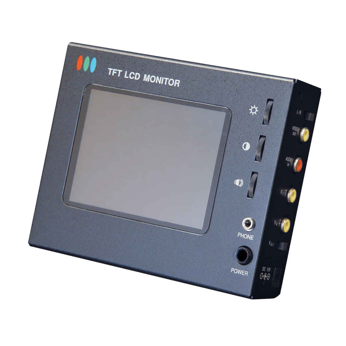Speco Technologies VMS2 Portable Color LCD Test Monitor  Case  Car Adapter 12VDC Power Supply