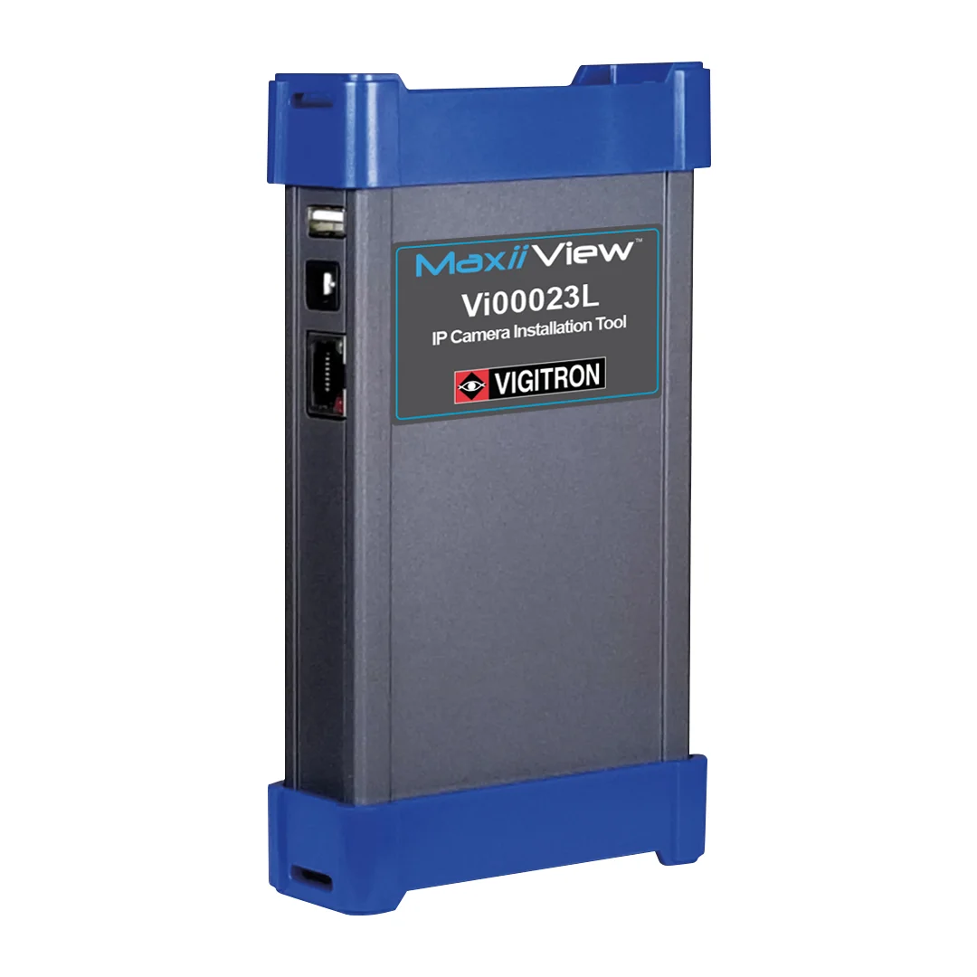 Vigitron Vi00023L MaxiiView™ WiFi Camera set up tool W/PoE meter & built in PoE power supply