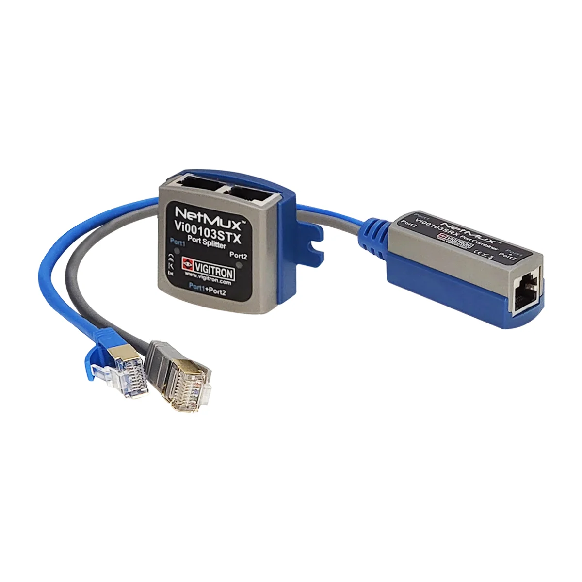 Vigitron Vi00103S NetMux™ STP Ethernet and PoE Port Multiplexer
