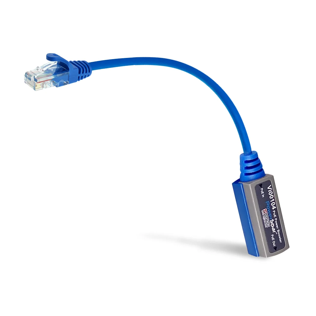 Vigitron Vi00104 PoE Booster for af/at PoE sources up to 36W