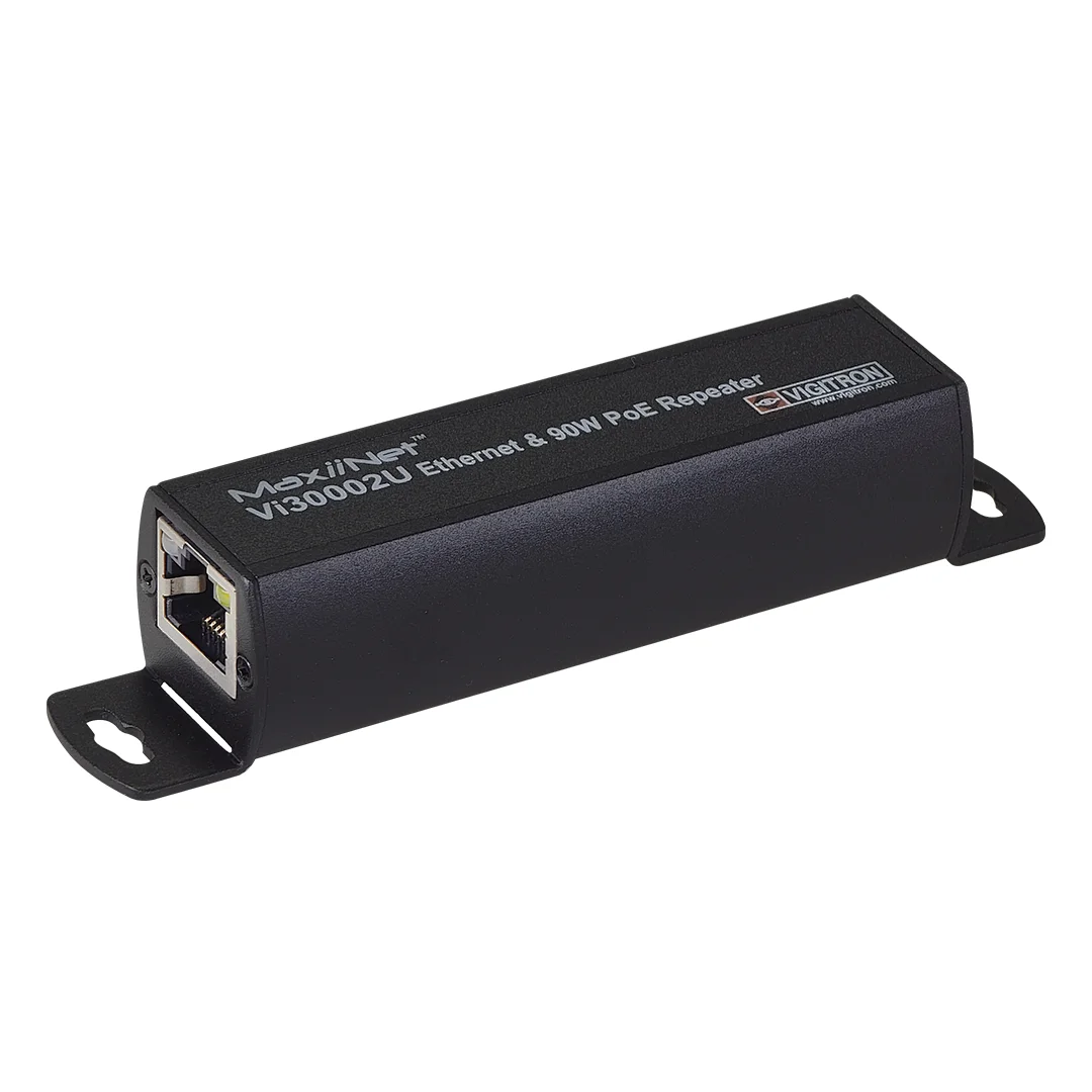 Vigitron Vi30002U 10/100 MaxiiNet™ Ethernet & af/at/bt 90W PoE Repeater