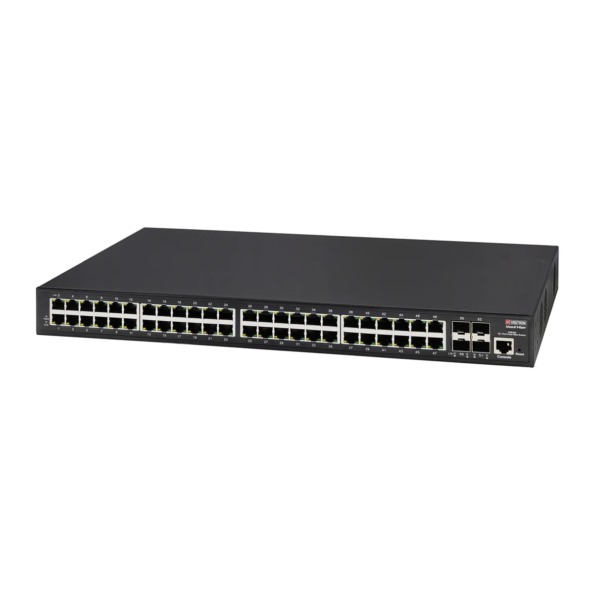 Vigitron Vi30152  52 -Port MaxiiNet™ L2+/L3 Network Switch 48 X1G UTP ports, 4 X 1G/2.5G/10G fiber uplink ports