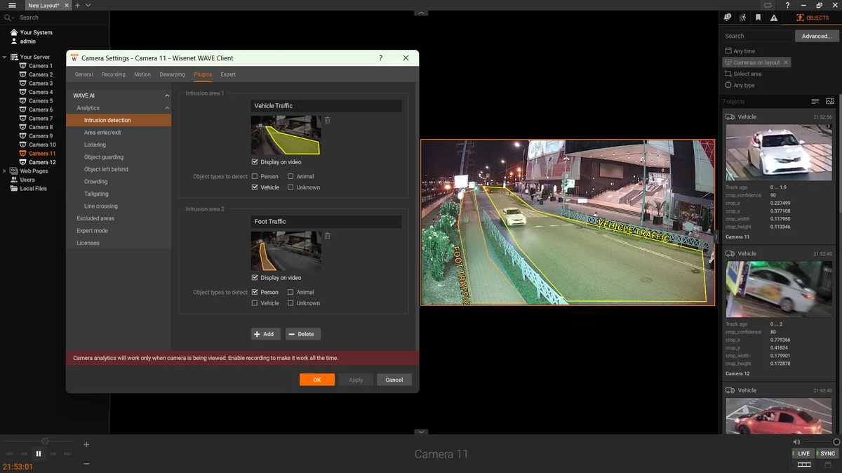Hanwha WAVE-AI-08 WAVE, 8x WAVE AI stream license