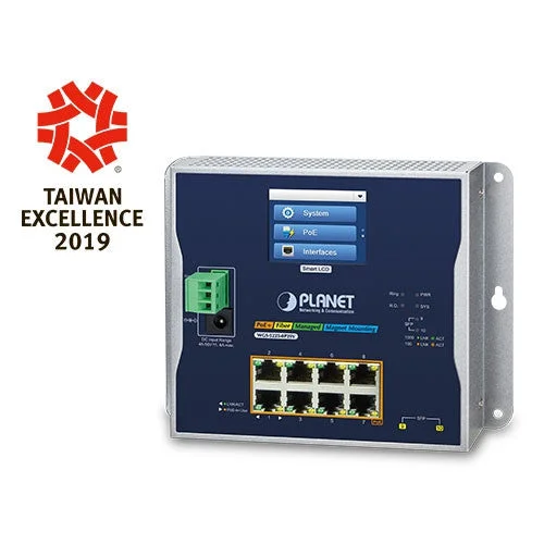 Planet WGS-5225-8P2SV IP30, IPv6/IPv4, L2+ 8-Port 10/100/1000T 802.3at PoE
