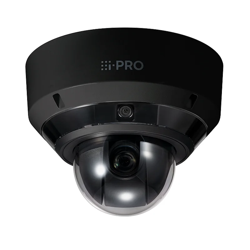 i-PRO WV-X86530-Z2-1 3x5MP Outdoor Multi-directional + 2MP (1080p) 21x PTZ Network Camera with AI Engine