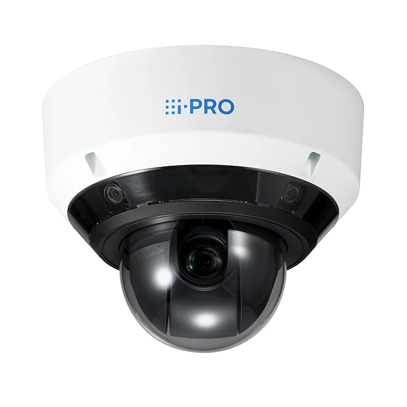 i-PRO WV-X86531-Z2 4x5MP Outdoor Multi-directional + 2MP (1080p) 21x PTZ Network Camera with AI Engine