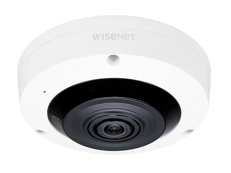 Hanwha XNF-8010RW 6MP IR Indoor Fisheye Network Camera