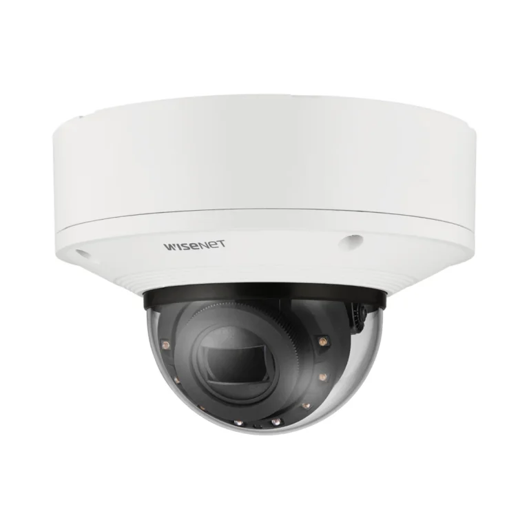 Hanwha XNV-8093R 6MP AI IR Vandal Dome Camera
