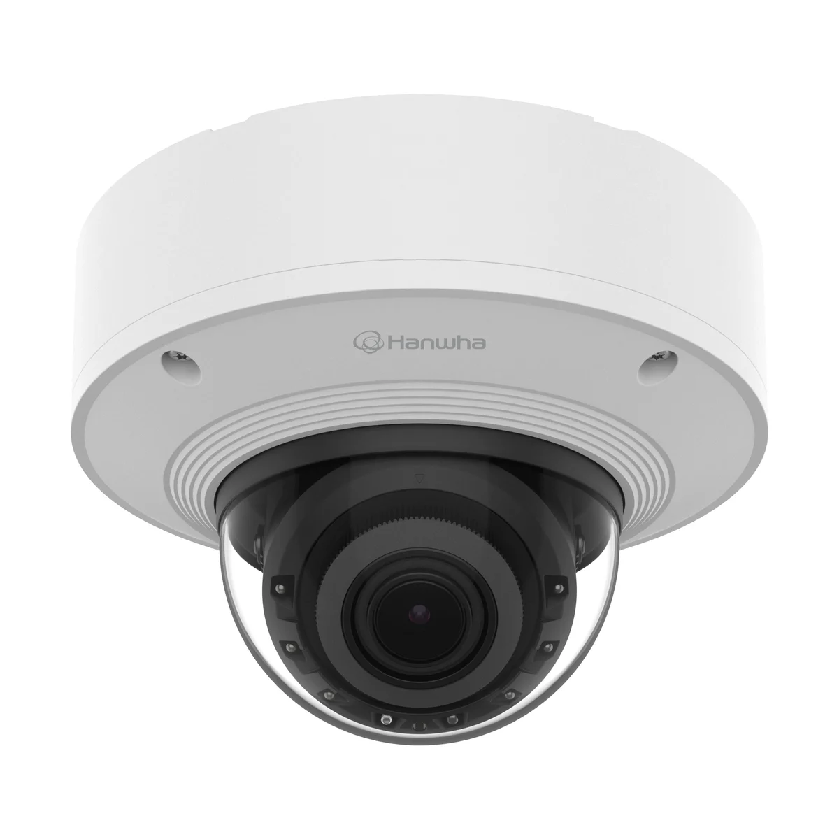 Hanwha XNV-A8085R 5MP IR Outdoor Vandal Dome AI Camera
