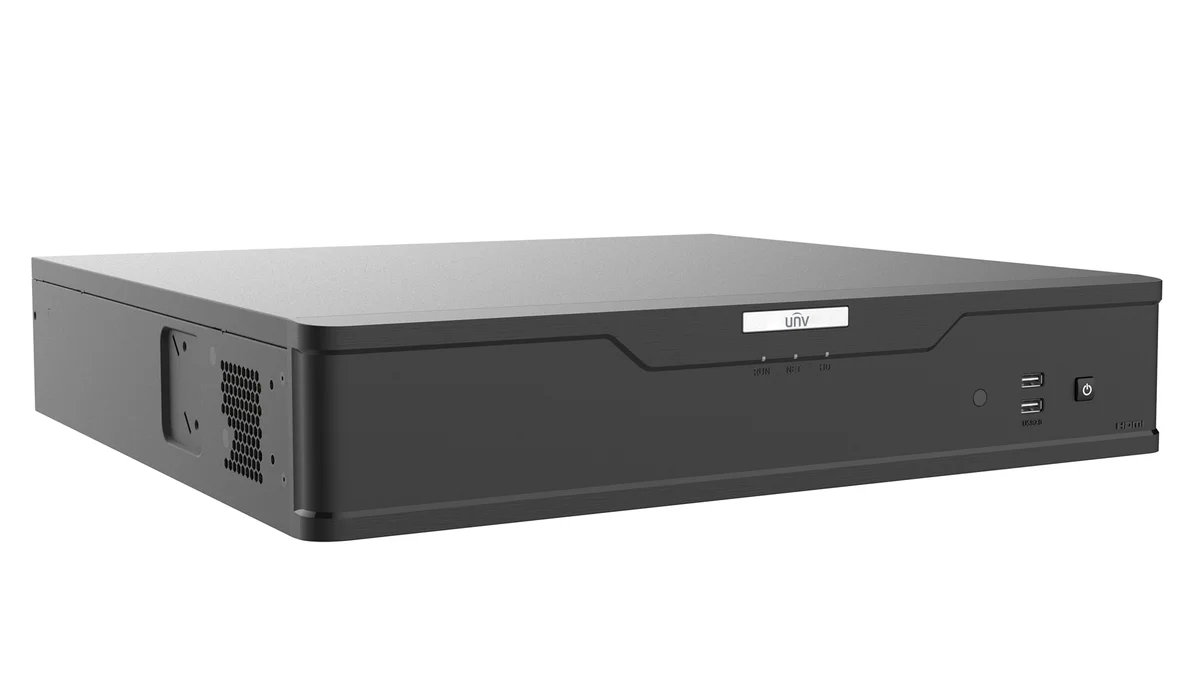Uniview XVR308-32Q3 8 Hard Disks 32-Channel 5MP TVI CVI AHD H.265 Hybrid Network Video Recorder, Audio over Coax