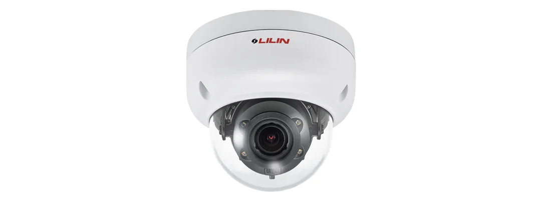 LILIN Z6R6452X3 5MP Day & Night Auto Focus IR Vandal Resistant Dome IP Camera