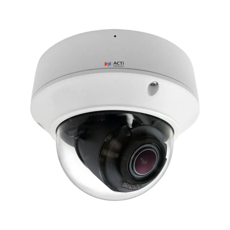 ACTi Z818 8MP Deep Learning AI 5x Outdoor Zoom Dome with IR